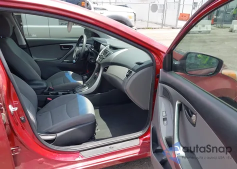 2013 Hyundai Elantra Gls from USA, damaged, VIN 5NPDH4AE1DH402842